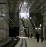 Ein Blick zurück zum Tageslicht -

Ein Hauch von Tageslicht erreicht die Bahnsteigebene der Station  Wilhelm-Leuschner-Platz  in Leipzig.

03.02.2014 (M)

