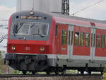 Ein x-Steuerwagen der S-Bahn Nürnberg Mitte Mai 2017.