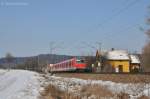 Absolut selten waren Einstze von X-Wagen-Garnituren auf der Nrnberger S3 von Nrnberg nach Neumarkt.