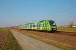 DB Regio S-Bahn Rhein Main 430 645+430 xxx+430 xxx in Rodgau Hainhausen am 25.03.22