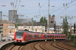 DB Regio 422 040 (Nachschuss) + 422 xxx (führend) // Düsseldorf Volksgarten // 5.