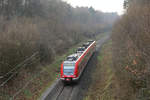 DB Regio 422 057 // Aufgenommen zwischen Haltern am See und Marl-Hamm. // 2. März 2014