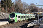 DB 3429 022 als S9 nach Hagen am neuen S-Bahn Haltepunkt Herten(Westfl.) 22.12.2022 