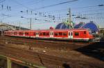 S6 von Köln Nippes nach Essen Hauptbahnhof verlässt am 12.10.2010 den Kölner Hauptbahnhof.