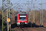 430 013 und seine Artgenossen erreichen als S 1 den Haltepunkt Hulb, der sich auf Böblinger Stadtgebiet befindet.
Aufnahmedatum: 28. März 2017