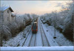 . Seltenheit, Schnee im Remstal -

Nur selten ist es inzwischen möglich, den Bahnverkehr im Remstal mit Schnee einzufangen. Gestern war mal wieder so eine Gelegenheit. S-Bahnzug auf der Linie S2 in Richtung Filderstadt bei Rommelshausen.

Nochmals etwas überarbeitete Version.

06.02.2018 (M)