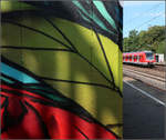 Bunte Farben im Sommerrain III - 

Bemalter Beton (erlaubtes Graffiti) im S-Bahnhof Stuttgart-Sommerrain.

02.08.2018 (M)

