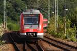Verstärkerzug in der HVZ als S1 nach Böblingen mit 430 072-9 in Rohr am 12.06.2014.
