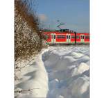 Winterimpression an der S2 nach Schorndorf.