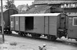 Pufferwagen G 481 Stg in Ilsfeld (3. August 1964)