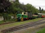 Brohltalbahn (Vulkan-Express) Lok D5 in Oberzissen (28.08.2011)