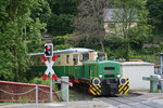 Anlässlich eines Bahnfestes gab es auch Personenverkehr auf der kurzen Strecke zwischen Brohl BE und dem Hafen Brohl.