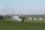 99 608 fhrt am 19.05.2012 als Leerfahrt von Warthausen nach Ochsenhausen.