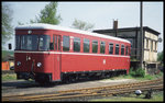 VT 99401 ex Öchsle hier am 5.5.1995 im Schmalspurbahnhof Mügeln.