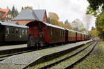 Bahnhof Drei Annen Hohne am frühen Nachmittag des 21.10.2016.