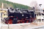 BR 99 DRG Baujahr 1938 Harz- Selke- Talbahn April 2001