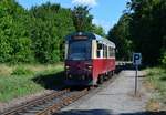 187 017-9 rollt als P8972 nach Quedlinburg in Bad Suderode ein.

Bad Suderode 05.08.2018