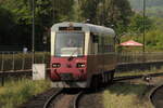 187 017 der Hsb am 20.05.2022 bei der Einfahrt nach Wernigerode.