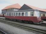 Hier 187 018-7 der HSB, abgestellt am 5.4.2010 in Wernigerode.