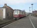 Hier 187 018-7 nach Hasselfelde, bei der Einfahrt am 6.4.2010 in Nordhausen Nord.