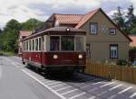 T 42 (ex DR VT 137 532) aus Bruchhausen-Vilsen am 09.06.2012 auf Pendelfahrt zwischen Wernigerode Hbf und Wernigerode-Hasserode.