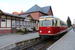 VT 187 011 2 der HSB in Drei Annen Hohne am 21.03.2015