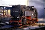 997241 im BW des Schmalspur Bahnhof Wernigerode der HSB am 10.12.1991.