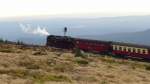 P 8933 mit 99 7234-0 kurz vor dem Ziel auf dem Brocken.