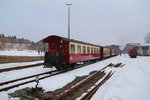 Bahnhof Benneckenstein am Nachmittag des 15.02.2015.