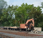 Auch auf den Harzer Schmalspurbahnen fallen mal Bauarbeiten an.