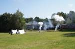 25.08.2015, Zugüberfall, Traditionsbahn Radebeul