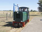 NS2f der Mecklenburg-Pommersche-Schmalspurbahn rangiert im Bahnhof Schwichtenberg am 18.