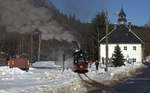 Kurz vor der Abfahrt Schlösselmühle. 04.02.2017 11:35 Uhr.