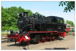 99 4802 der RBB, aufgenommen am 30. Mai 2003 in Putbus.