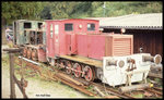 Vermutlich ehemalige Heeresfeldbahn Lokomotiven bezeichnet als 909 und 912 standen am 2.10.1994 bei der Sauerländer Kleinbahn in Hüinghausen und warteten auf ein zukünftiges Museums Dasein!