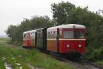 40 Jahre Selfkantbahn: T102 und T13 am 13.8.2011 bei Gelindchen.