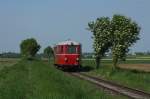 Vt 102 ( ex Inselbahn Langeoog) fuhr als Eilzug nach Schierwaldenrath.