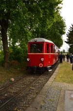 Endstation Stahe, noch hängt am T13 die Schlußscheibe.