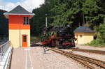 18.06.2017 - Eröffnung der Weißeritztalbahn auf dem oberen Streckenabschnitt zwischen Dippoldiswalde und dem Kurort Kipsdorf.