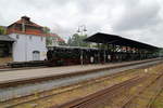 Bahnhof Dippoldiswalde am Vormittag des 17.06.2017, 11.00 Uhr.