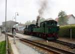 Ein Nachschuss  von zwei Dampfloks rangiern in Dippoldiswalde(D). 
Aufgenommen am Bahnhof von Dippoldiswalde(D). 
Bei Sommerwetter am Nachmittag vom 18.7.2015.