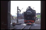 099741 stand am 18.5.1996 vor dem Schuppentor in Freital Hainsberg.