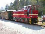 199 013 vor Sonderzug nach Zittau,  2005