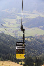 Wendelstein-Seilbahn // Aufgenommen von der Bergstation. // 16. Oktober 2016 