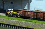 16.05.2017, Plochingen Hafen - Unimog der Firma Kaatsch