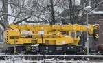 Krupp Kranwagen am Bahnhof Euskirchen - 27.01.2010