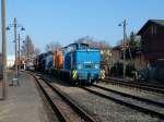 Lok-Parade in Benndorf , am 28.03.2015