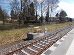 Dies ist nicht der Bahnsteig von Wensickendorf.Aufnahme am 26.März 2016.