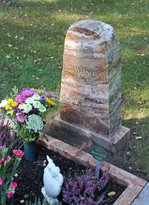 18.9.2016 Friedhof in Schönow bei Bernau. Bis das der Tod euch scheidet...