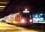 RE 47 mit Steuerwagen am Abend des 30.09.2006 in Schwerte an der Ruhr.